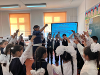 Сарыкемер гимназия-тірек мектебінде бастауыш сынып апталығы жалғасуда.